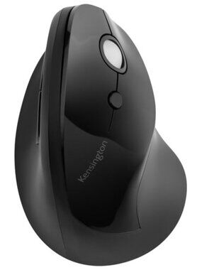 Kensington Pro Fit Ergo Vertical Wireless Optical Mouse - Black